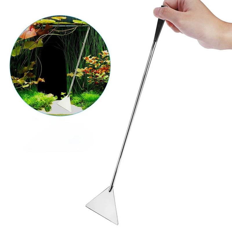 3/5Pcs/Set Aquarium Cleaning Tools Kit Tweezers Curve Scissor Fish Tank Water Plants Grass Stainless Steel Maintenance Tool Suit