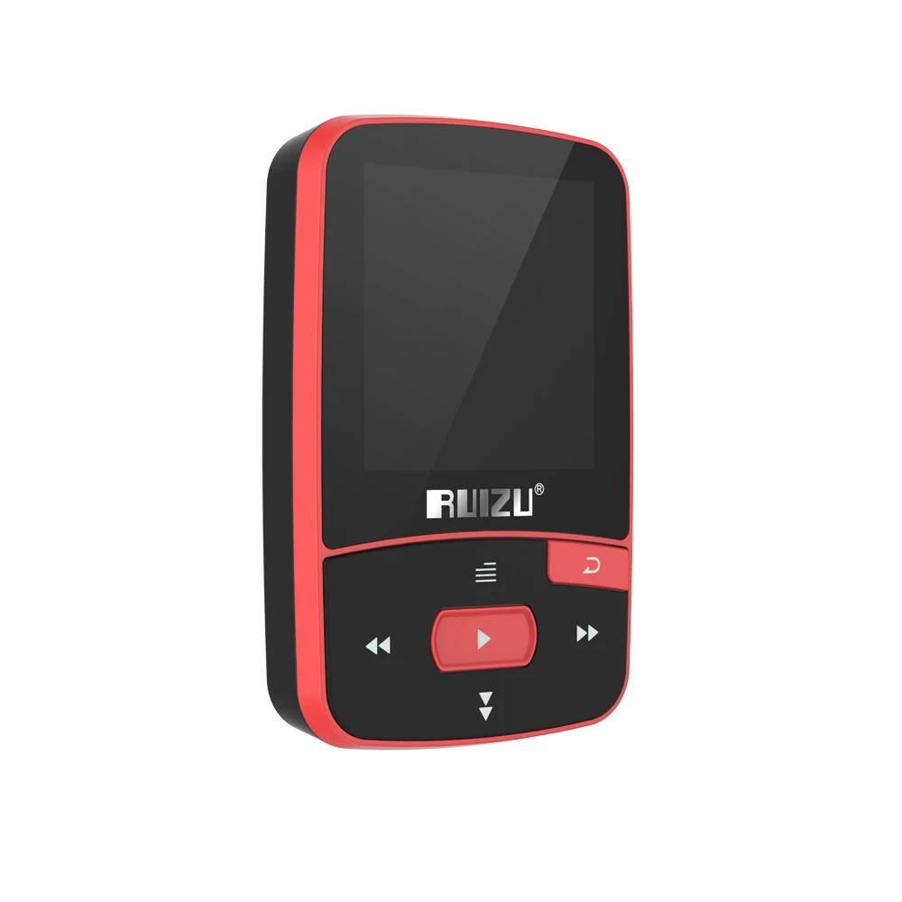 Ruizu X50 MP3-плеер Bluetooth HiFi без потерь звук шагомер TF карта fm-радио MP3-плеер 50 шт./партия - Цвет: Красный