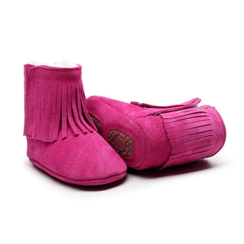 

Baby Girl Boots Winter Snow Boot Soft Sole Crib Cute Non-slip Soft Sole Shoes for baby