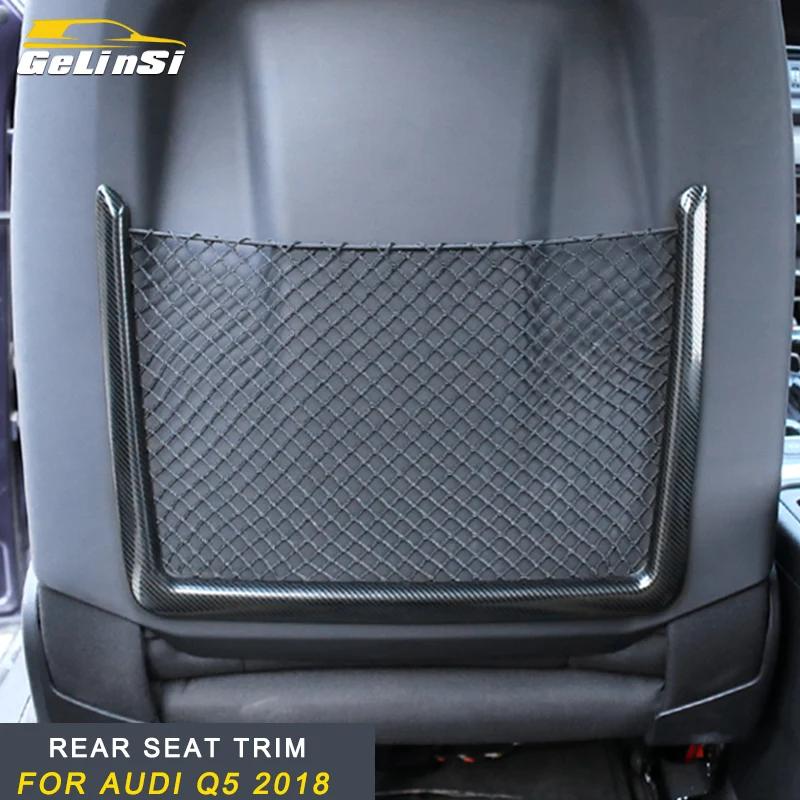 GELINSI для Audi Q5 FY автомобильный Стайлинг Хром ABS заднее сидение сзади украшения декоративная рамка-крышка Наклейки интерьерные аксессуары