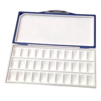 

New-Watercolor Moisturizing Color Box Anti-Leakage Seal Moisturizing Sketch Paint Box 33 Grid Color