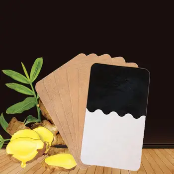 

Detox Foot Patch Ginger Adhesive Pads Ginger Detox Patch Body Neck Knee Pad Pain Relief Swelling Body Care Tools Without Box