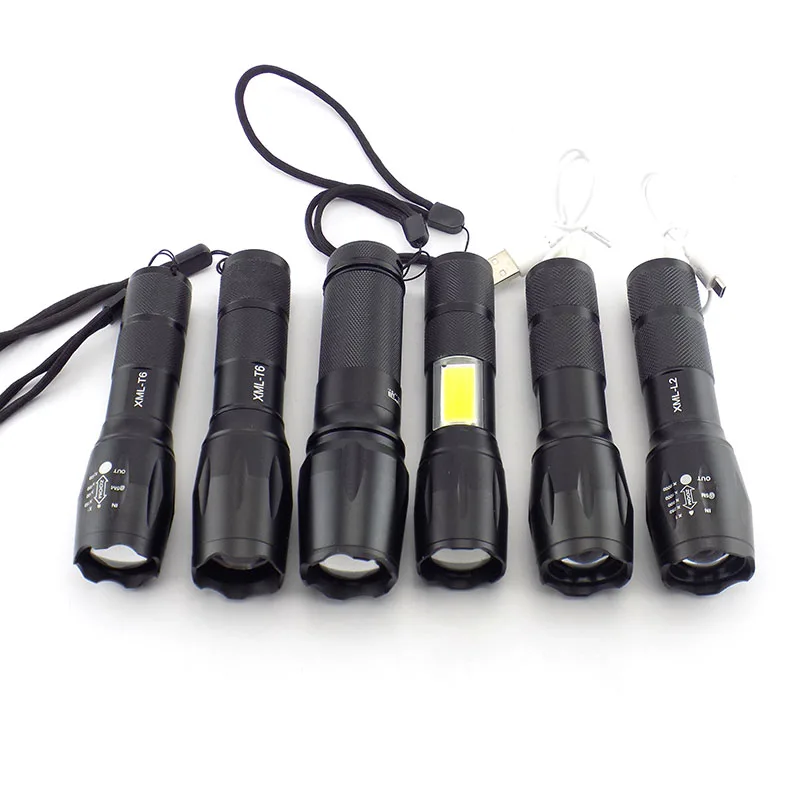 

super bright T6 L2 Led Flashlight torcia torchlight 18650 AAA battery usb tactical Flash light Torch lamp lanterna For camping