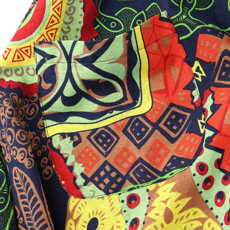 Плюс размер льняное летнее платье женское цветочный принт богемный Vestidos ZANZEA Длинное Макси платье Сарафан свободное нарядное платье халат Femme