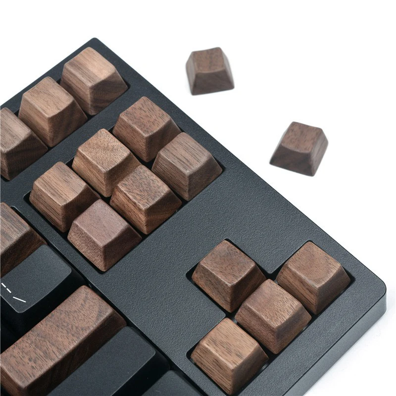 

Wood Keycaps for Mechanical Keyboard Compatible with MX Switches Wooden Single Separate One Keycap