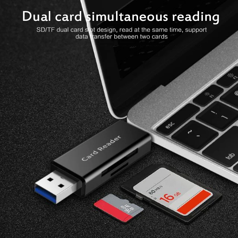 USB + type c два в одном кардридер универсальный для мобильных