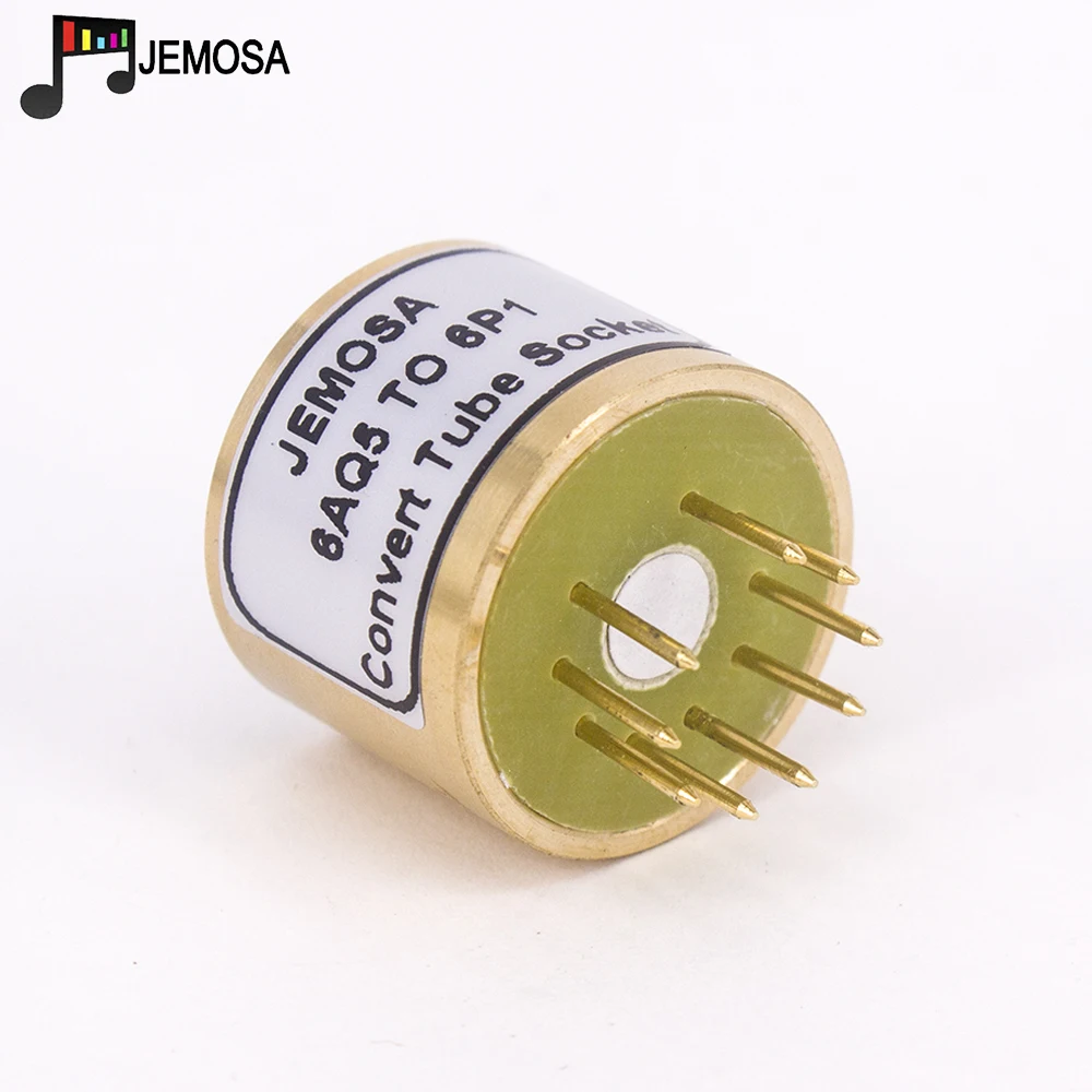 1PC 6AQ5 TO 6P1 DIY Audio Vacuum Tube Amplifier Convert Socket Adapter