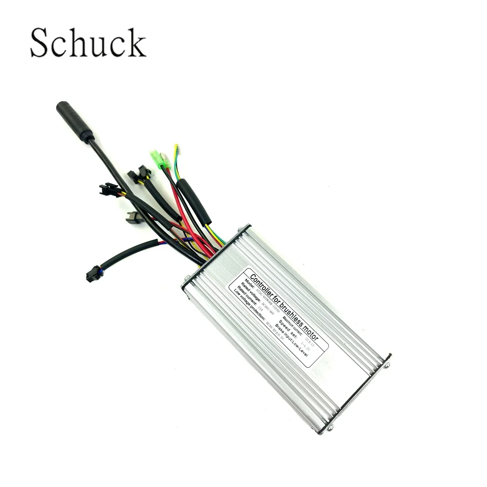 Schuck Ebike конверсионный комплект 48V500W задний вращающийся маховик электродвигатель велосипеда с LCD3 дисплеем со спицами и ободом