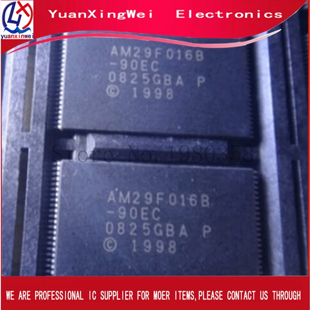 10 шт. IC новый оригинальный AM29F016B-90EC AM29F016B AM29F016 29F016 TSOP48