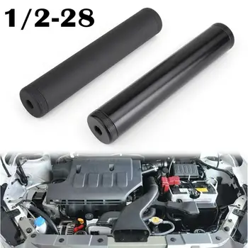 

Areyourshop New Black Aluminum Car Fuel Filter 1/2-28 for NAPA 4003 WIX 24003 L 8.906" Fuel Filter Car Styling Auto Parts