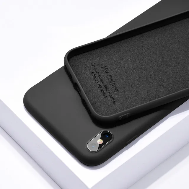 Чехол для huawei mate 20 10 P10 P20 lite P30 Pro Lite honor 20 9 lite 8X жидкий силиконовый роскошный чехол для huawei Nova 3i 5 Чехол - Цвет: Black