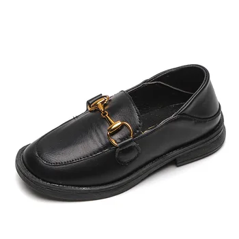 

MXHY children's leather shoes 2020spring and autumn new girls princess shoes boys British style student leather shoes kid shoes