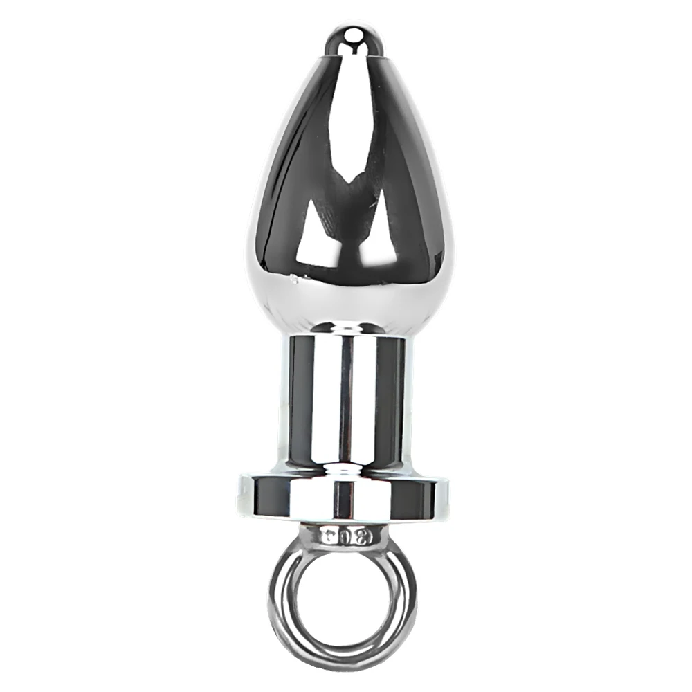 Stainless Steel Butt Plug For Anal Cleaning And Erotic Pleasure_voghion.com