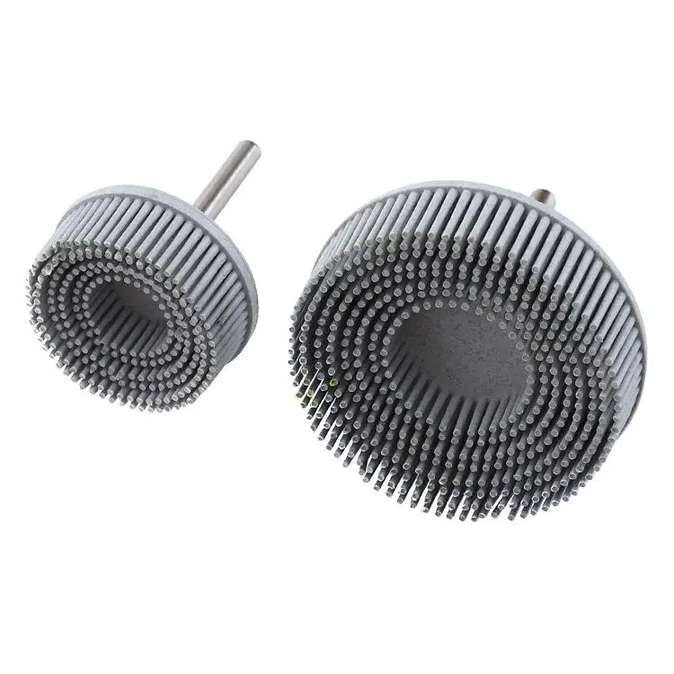 

DishyKooker Polishing Wheels Grit 50 80 120 Radial Bristle Disc 2 inch 3 inch Emery Rubber Abrasive Brush 1/4in 6.35mm