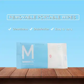 

10 pcs Alcohol-free Wet Wipe Disposable Disinfection For Antiseptic Skin Cleaning Care Non-irritating Hands Body Clean Wet Wipes