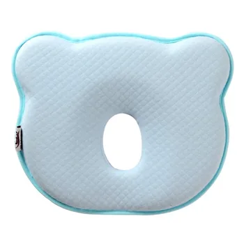 

Cute Pillow Baby Positioning Preventing Flat Head Sleeping Support Infant Soft Protection Velvet Neck Care Cushion Cotton