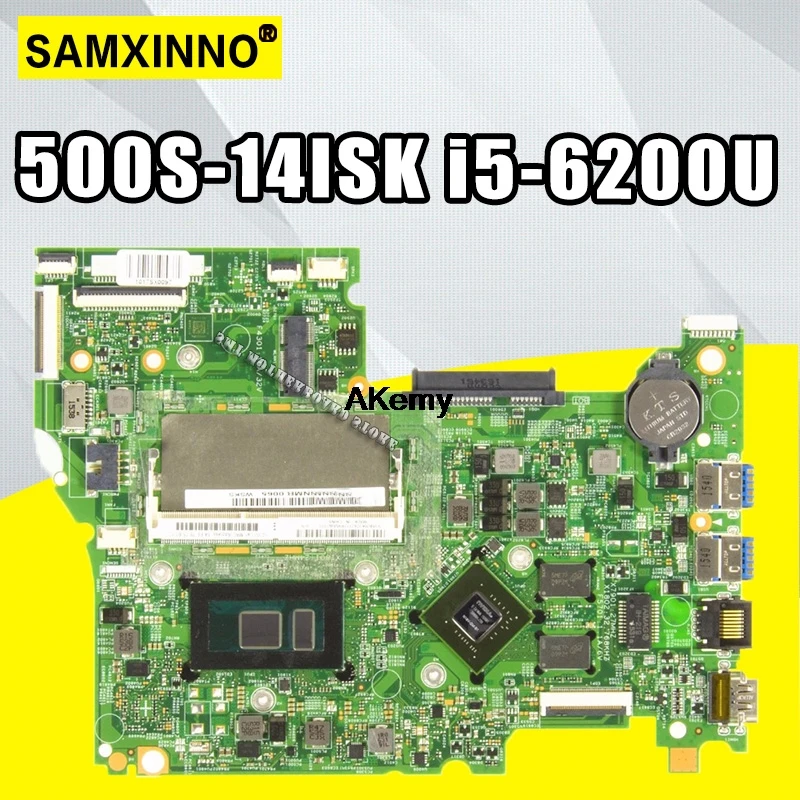 Материнская плата для ноутбука lenovo 500S-14ISK с процессором I5-6200U