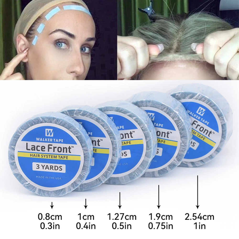 3 Yards Noshine Hair System Tape Waterproof Lace Front Wig Tape Strong
