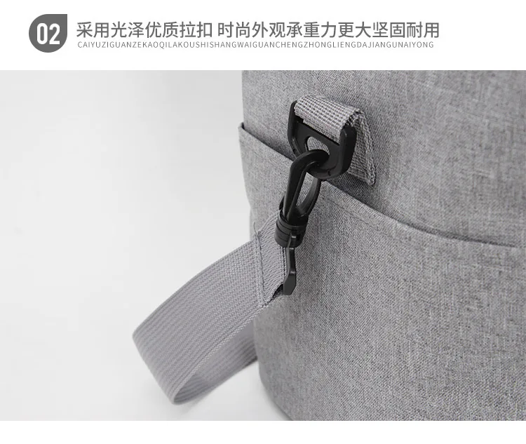 Tello Leith Large Capacity Waterproof Double Layer Picnic Bag Multi Purpose Outdoor Insulated Bag