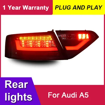 

4PCS Car Styling For Audi a5 Tail Lights 2008-2016 for A5 LED Tail Lamp+Turn Signal+Brake+Reverse LED light