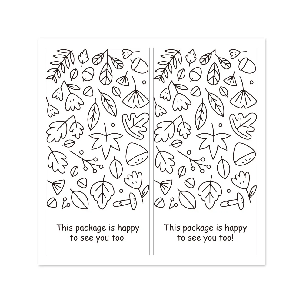 10-50pcs ' Especially For You' Rectangle Stickers Small Business Thank You Sticker Labels For Express Package Decor 5*10cm