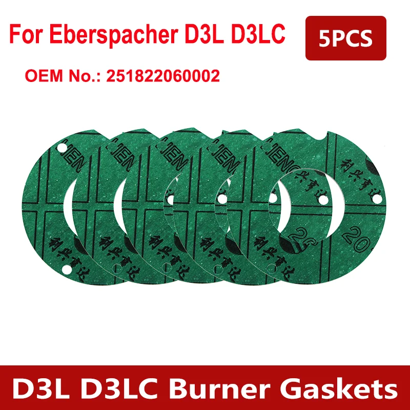 5pcs/lot Car Air Diesel Heater Combustion Chamber Kits Burner Gaskets  251822060002 For Eberspacher Airtronic D3l D3lc - Heater Parts - AliExpress