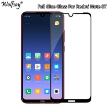 Полное покрытие из закаленного стекла для Xiaomi Redmi Note 8T защита экрана HD целое Защитное стекло для Xiaomi Redmi Note 8T стекло