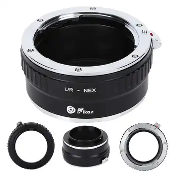 

Fikaz L/R-NEX Camera Lens Adapter Ring for Leica R Mount Lens to for Sony E Mount Mirrorless Camera