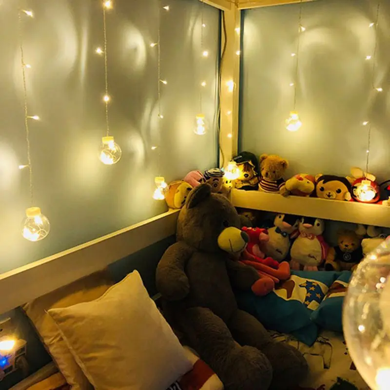 

Wishing Balls String Light Plug In with 8 Flicker Modes Waterproof Party Wedding Q84D for LED