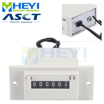 

CSK6-YKW Hour Meter Counter Industrial Electronic Mechanical Timer for Car Motorcycle Dirt Bike Generator