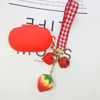 

Sweet Strawberry Case for Samsung Galaxy Buds Buds+ Buds Plus 2020 Case Wireless Earphone Silicone Case for Galaxy Buds Cover