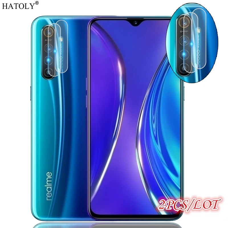 

2Pcs Glass on Realme XT Camera Lens Screen Protector For Oppo Realme XT Camera Glass Protective HD Back Film For Oppo Realme XT