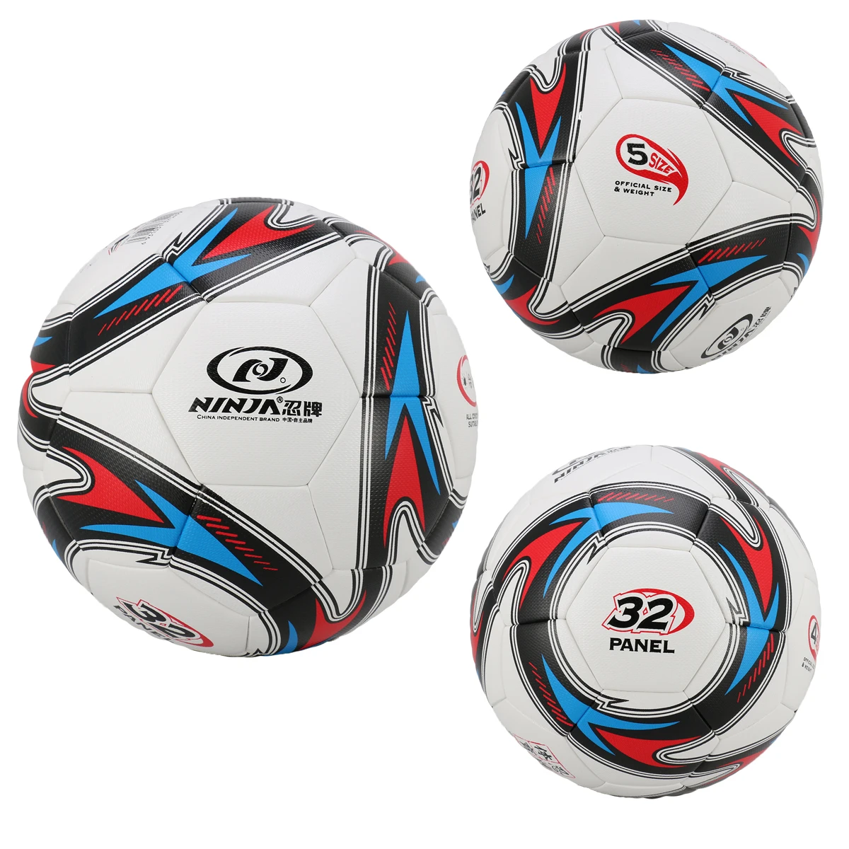 Professional Match Football Official Size 5 Soccer Ball PU Premier Football Sports Training Ball N7559