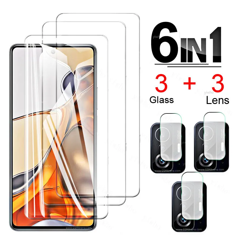 Tempered Glass for Xiaomi Mi 11T Pro Glass Mi 11T Lite Protective Glass Screen Protector 10 11 T 11tpro 11tlite Camera Lens Glas cell phone screen protector Screen Protectors