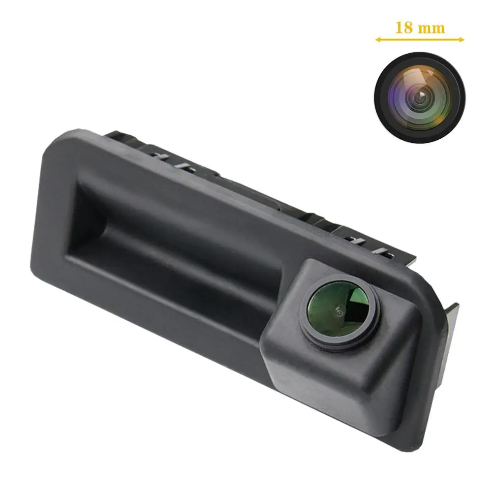 HD 1280x720P 18mm Car Reverse Rear View Backup Camera for Skoda Rapid KODIAQ KAROQ VW Bora Jetta Passat Porsche Cayenne 2016-20