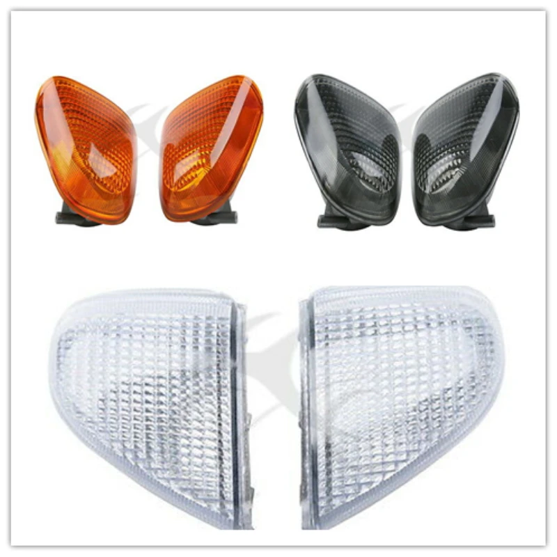 

Motorcycle Turn Signal Blinker Indicators For Kawasaki ZZR 1100 D ZX-11 1993-1999 white black orange