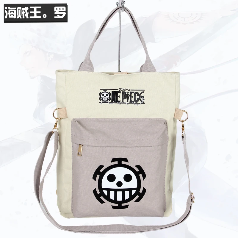 Поштучно череп Law Cross body сумка для мужчин женщин Hanabags курьерские Сумки Чоппер Наплечная Сумка с мультяшным аниме школьные сумки Tote - Цвет: B