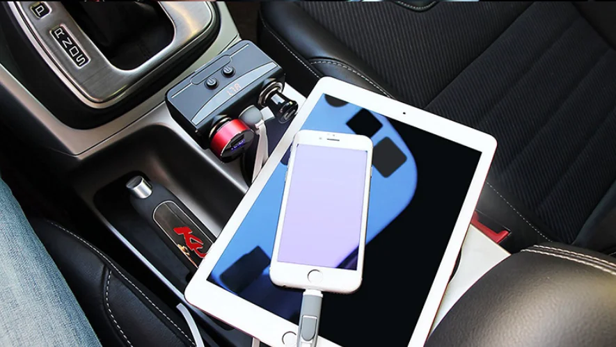 Автомобильный прикуриватель автомобильное зарядное устройство USB порт с автономными переключателями USB прикуриватель