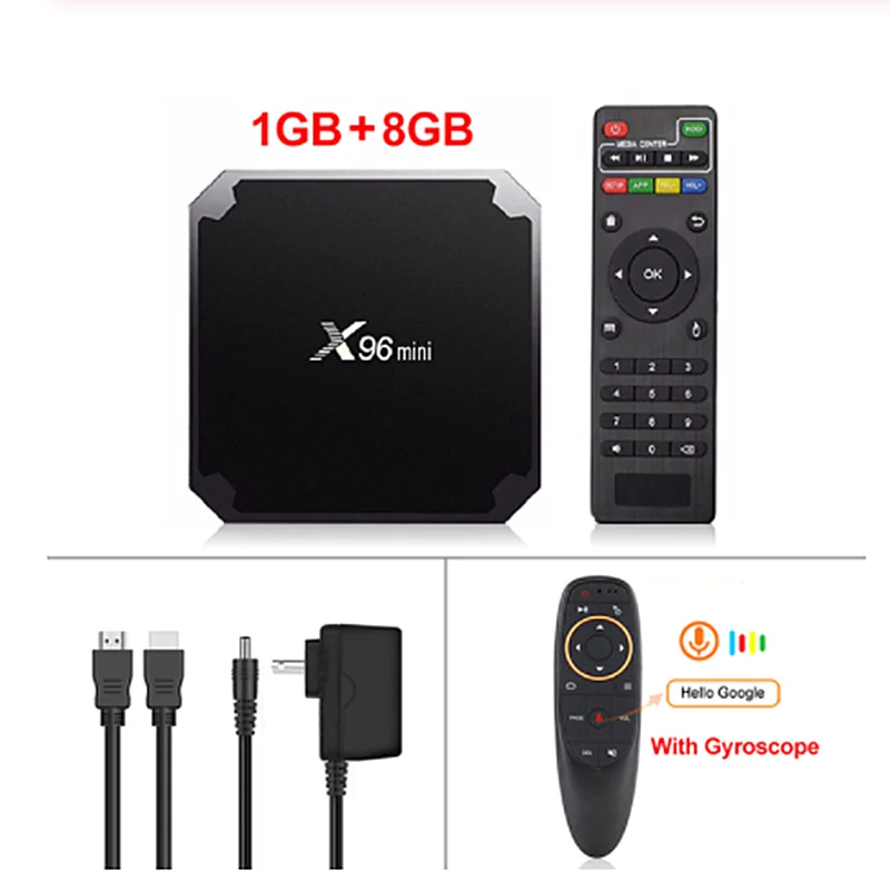 1G8G Add G10S X96 мини Android ТВ приставка X96mini Android 7,1 Смарт ТВ приставка 2 Гб 16 Гб Amlogic S905W четырехъядерный 2,4 ГГц WiFi Android 9,0 1Гб 8Гб - Цвет: 1G8G Add G10S