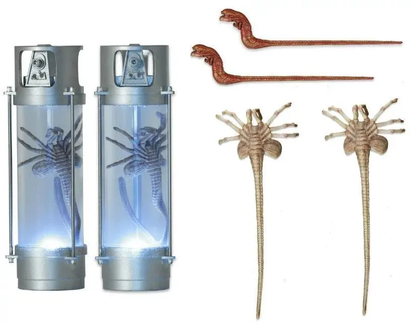 14 см NECA Чужой против Predaor фигурка игрушки существо пакет Facehugger Xenomorph застой камер