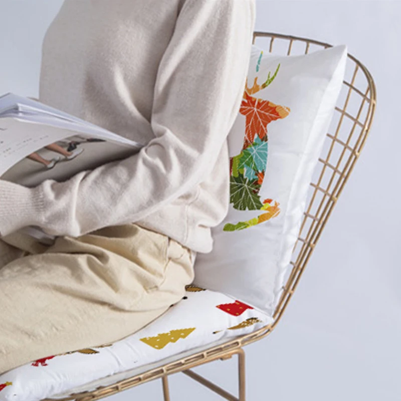 

1PCS English Letter Pillow Cover 45x45cm Geometric Nordic Cushion Cover Polyester Cushion Case Sofa Bed Decorative Pillow Cover