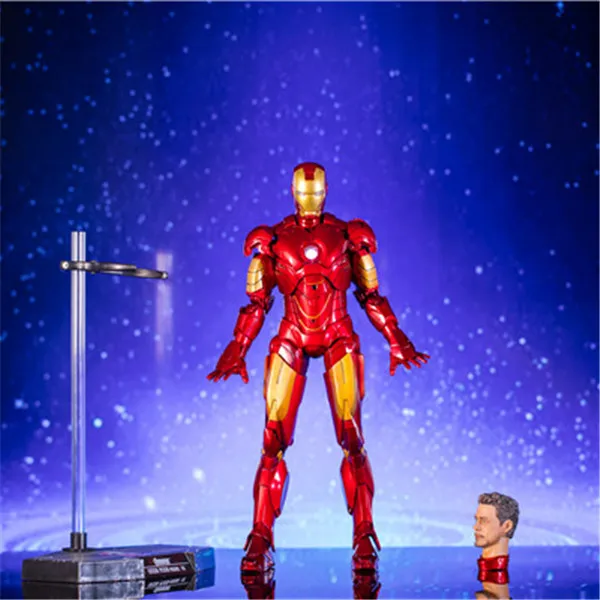 

Movie Figure 31 CM Iron Man MMS 123 1/6 scale painted PVC Action Figure Collectible Model Toy Doll Gift