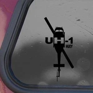 UH 1 Huey Iroquois наклейка вертолет Стикеры высечки наклейка Стикеры