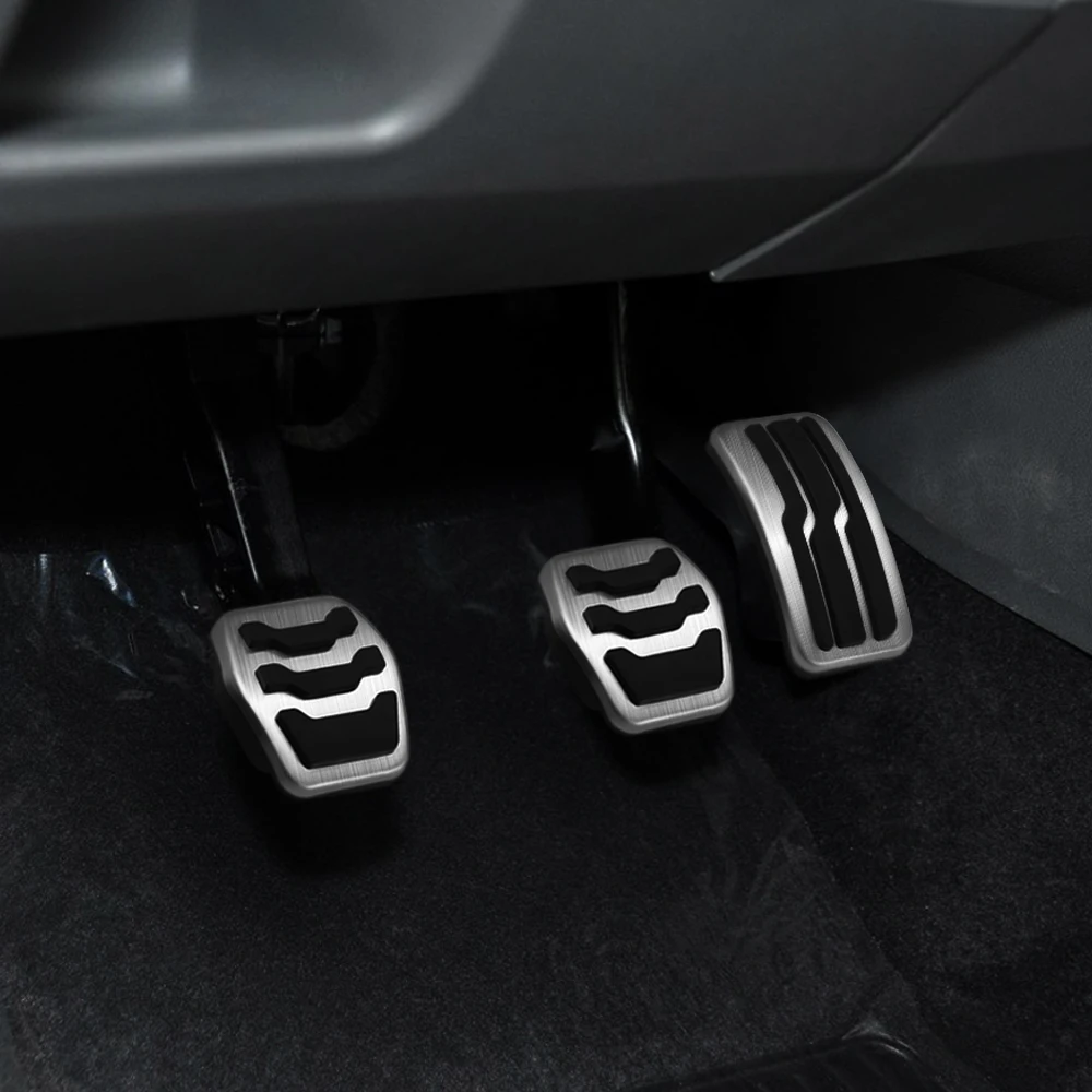 Car Accessories Stainless steel Pedal For Ford Focus KUGA Escape Escort C-Max S-Max Mondeo Fusion MK4 For Mazda3 LINCOLN MKC