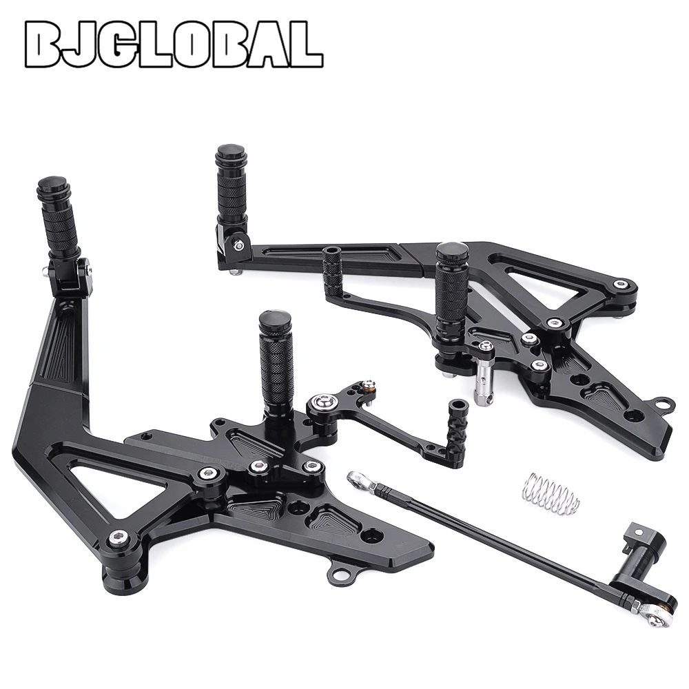 Аксессуары для мотоциклов для Kawasaki NINJA 650R ER6F ER6N 2012 2013 ER-6N ER-6F с ЧПУ Rearset задний комплект ножка Peg педаль подставка для ног