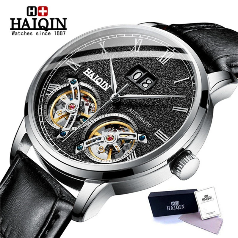 

New Men Automatic Self Wind Mechanical Style Mens Watches Top Brand Luxury Watch Men Tourbillon Military Clock Relogio Masculino