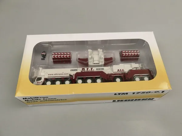 Коллекционная модель WSI 1: 87 масштаб Lie bherr 1750-9,1 все кран напрокат инженерное оборудование литая игрушка модель украшения 08-1201