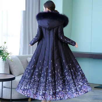 

Autumn Winter Women Clothes 2020 Korean Coat Female Jacket Fur Collar Parka Vintage Tops Parkas Chaqueta Mujer ZT3847