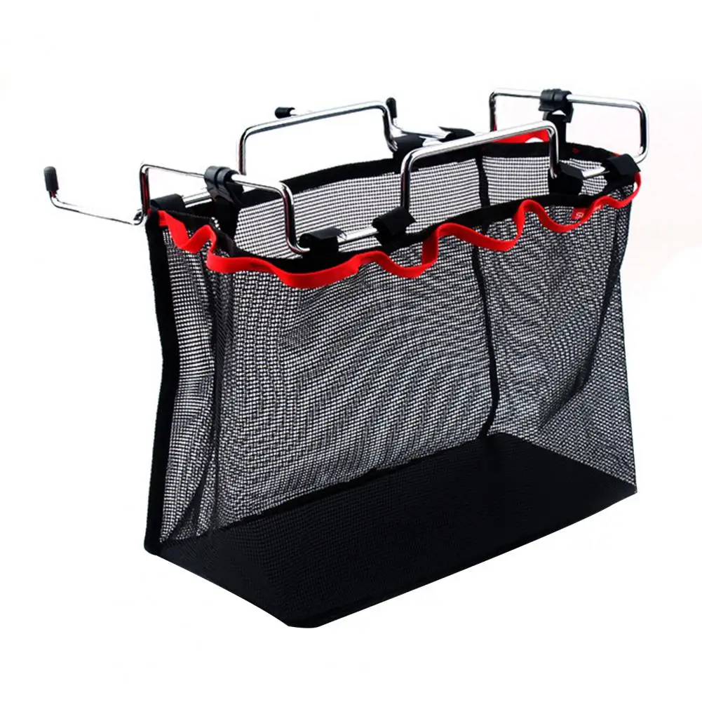 Outdoor Picnic Camping Barbecue Portable Utensils Storage Mesh Bag Organizer_voghion.com