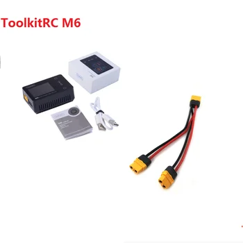 

2020 V2 ToolkitRC M6 Servo Tester Tool 150w 10A DC Output 1-6s Color Screen Multi-function Charger And Diagnostics